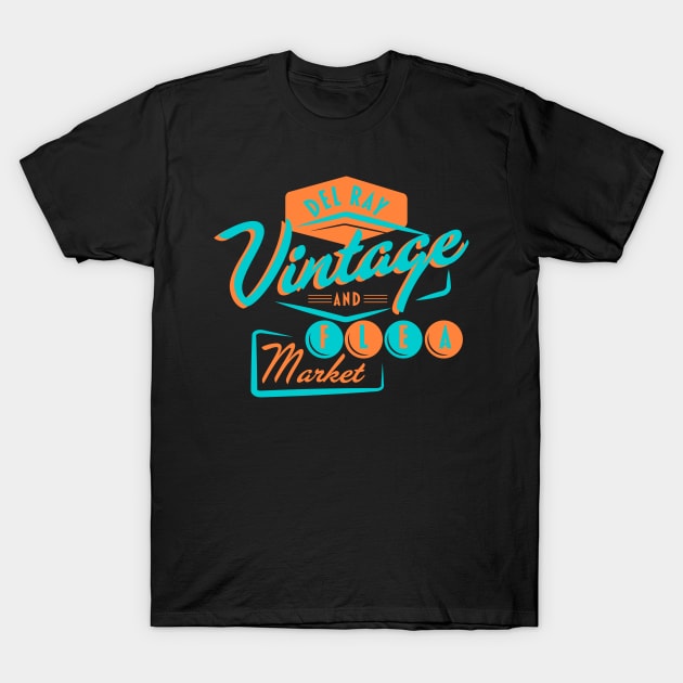 Del Ray Vintage & Flea Market T-Shirt by VintageViral